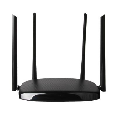 China AC11 Home Dual Band Wireless Repeater 1200Mbps 2.4G/5G 1WAN+3 Gigabit LAN Ports Wifi Router Wi-Fi for sale