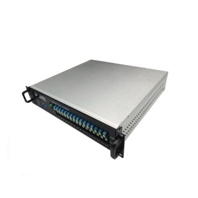 China 1310nm Hot Sale 23dBm WDM Output 1550nm EDFA Integrated WDM 32 Multi Port for sale