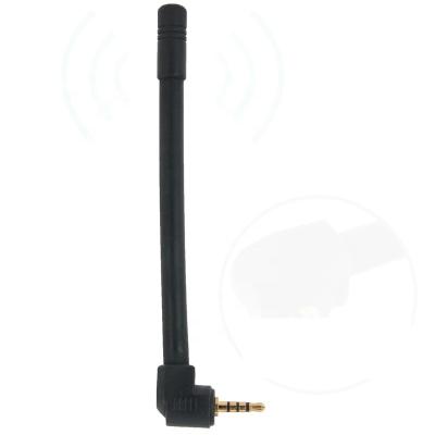 China Antenna 3.5mm aux. 76-108MHz Indoor FM Rubber Radio Antenna Plug Mini Connector FM Indoor Outdoor Sound For Mobile Cell Phone for sale