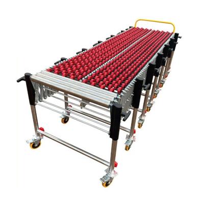 China Heat Resistant Factory Wholesale Mini Gravity System Mobile Modular Motorised Coaster Belt Bed Motorized Price Roll Handling Conveyor Roller for sale