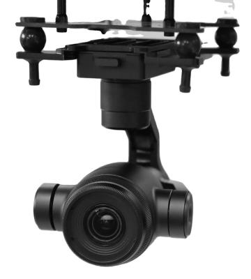 China Auto Tracking View Sheen 4K IP Industry 3 Axis Mini Drone Gimbal Camera Supporting GPS Recording for sale