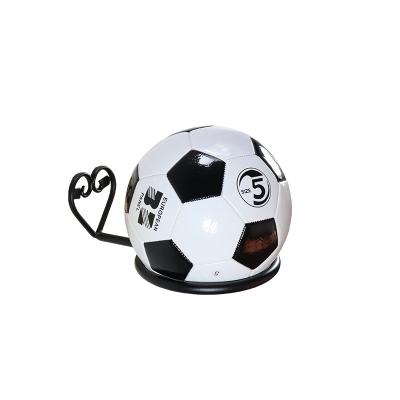 China Metal Minimalist Wall Mounted Universal Round Bracket Storage Ball Football Basketball Display Ball Rack Wall Mounted for sale