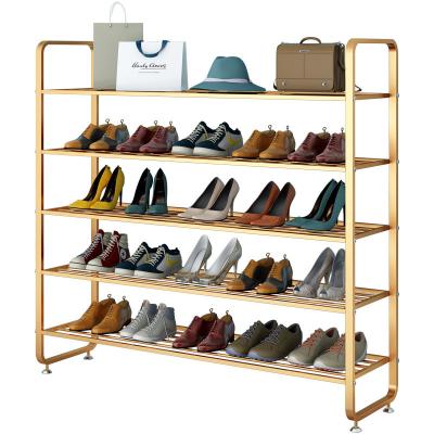 China Removable Home Indoor Outdoor Shoe Racks Multi-Layer Metal Storage Shoe Rack Space Saving Shoe Rack for sale