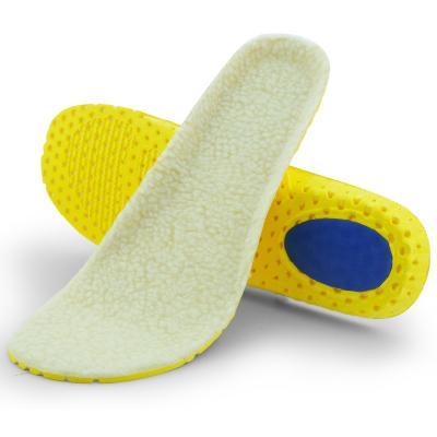 China Promotional Comfortable Flexible Winter Shoe Foam PU Foam Insole Warm Cushioning Insole for sale