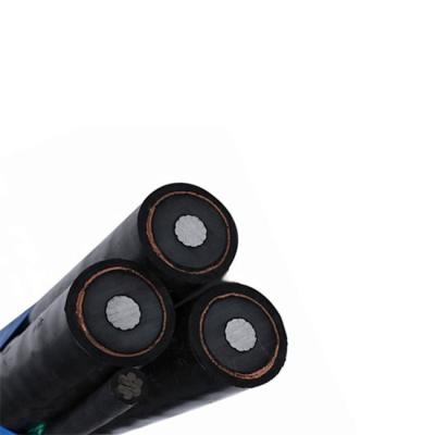 China 11kv Aerial Aerial Cable ABC 3 Core Cable ABC Insulated Cable NFC 33226 for sale