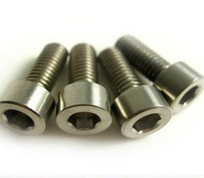 China Custom Titanium Pan Bicycle Pedal Axles Screw Bolts In Titanium Screws And Nuts for sale