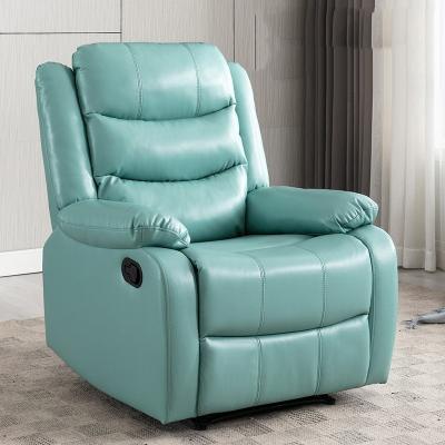 China Single Seater Function Sofa Modern Leather Power Electric Extendable Recliner Sofa for sale