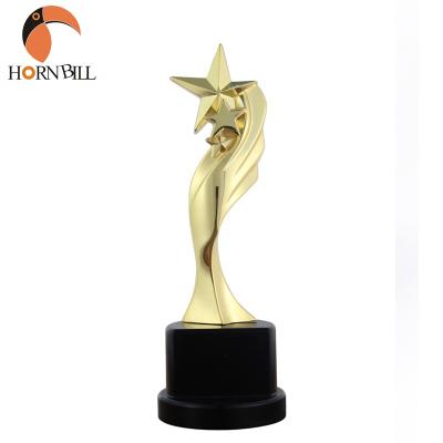 China China Promotional Manufacturer Custom Trophy Figures Self Supporting Trophy Medal for sale