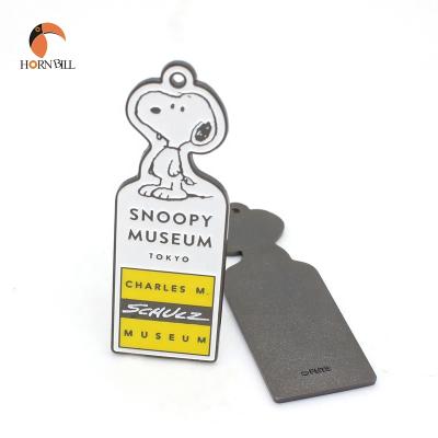 China High Quality 3D/2D Promotion Gift Cartoon Keyring Blank Metal Cute Snoopy Keychain for sale