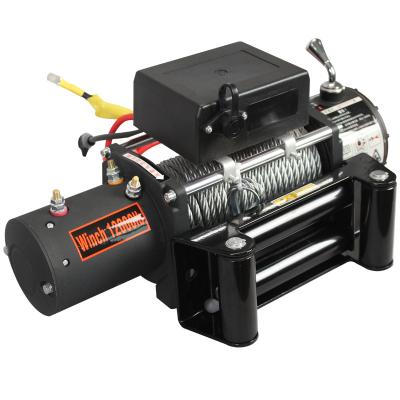 China New Design Widely Used Wireless Remote Control Electric BOAT Winch For SUV Car for sale