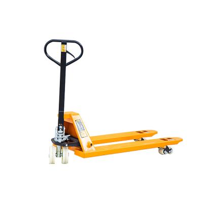 China Hot Selling Hotels Hand Pallet Truck Hydraulic Jack Foldable Pallet Truck For Home Use for sale