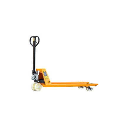 China Hotels Factory Outlet Good Quality 7 Ton Hydraulic Pressure Hand Pallet Truck For Factory for sale