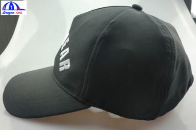 Cina I cappelli su ordinazione di Snapback del pannello del hip-hop 5, anneriscono i berretti da baseball ricamati in vendita