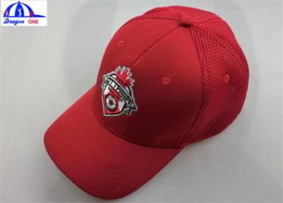 China Boys Soft Mesh Summer Baseball Cap , Custom Embroidery Cool Baseball Hats for sale