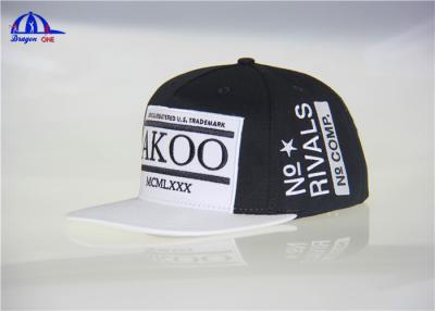 China 100% Cotton Woven Snapback Baseball Caps for sale