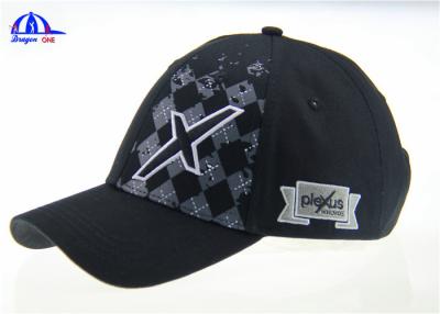 China Printing and Embroidery 100%  Cotton Cool Baseball Caps for Boys / Man , Custom Size and Color for sale