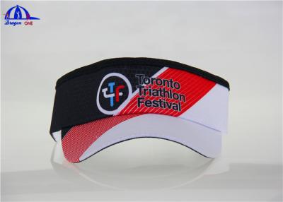 China Polyester Woven Cap Sun Visor Hats for sale