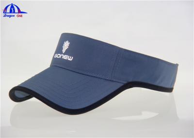 China Sun Visor Hats With Reflective Deboss Logo for sale