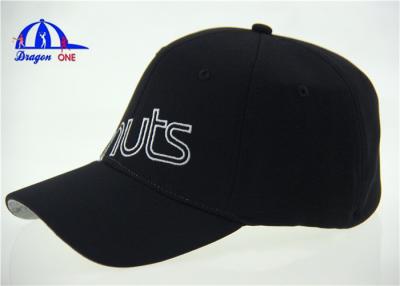 China Fitted College Baseball Caps / Custom Baseball Hats 6 Panel 100% Polyester for sale