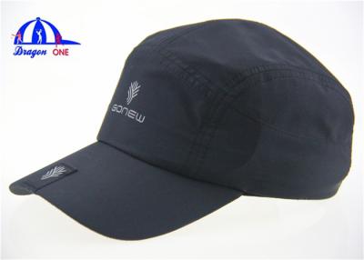 China 5 Panel Microfibre Light Weight Sports Baseball Caps for sale