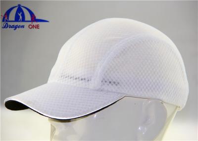 China Polyester Mesh Woven Sports Style Custom Running Caps With Reflective Fabric for sale