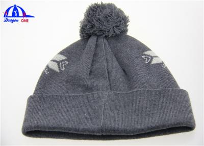 Cina I cappelli acrilici variopinti dell'inverno dello sci del Beanie/hanno tricottato il cappello del Beanie con stampa su misura in vendita