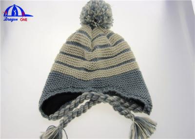 Cina Cappelli del Beanie tricottati acrilico con jacquard in vendita