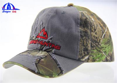 China 70% Cotton 30% Polyester Camo Baseball Caps for sale