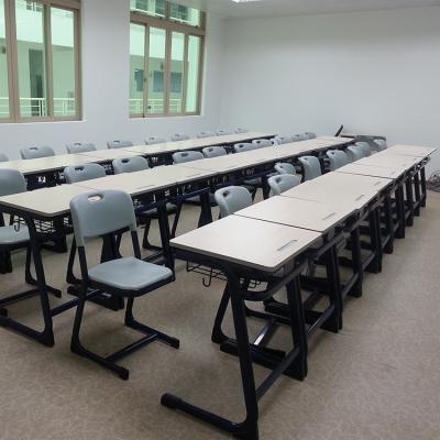 China School Sets Hot Sale School Desk With Attached Chair Classroom School Tables Chairs Furniture for sale