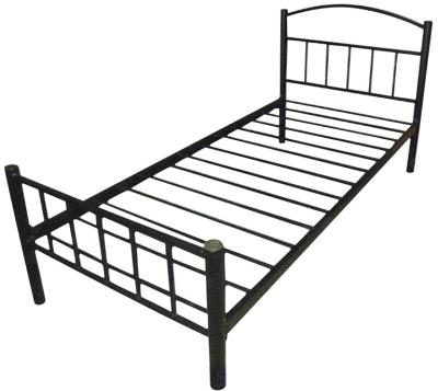 China Dormitory Bed Simple Design Metal Daybed Cheap Single Bed For Sale for sale