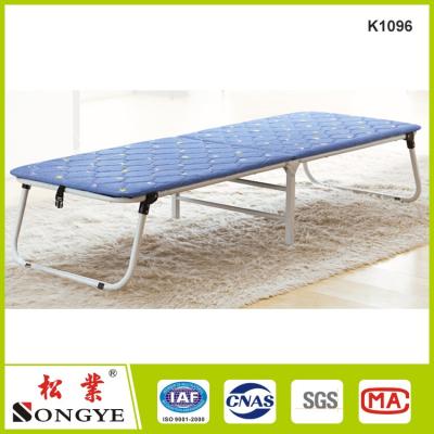 China Folded folding bed and specific hospital bed use metal hospital bed folding bed frame for sale