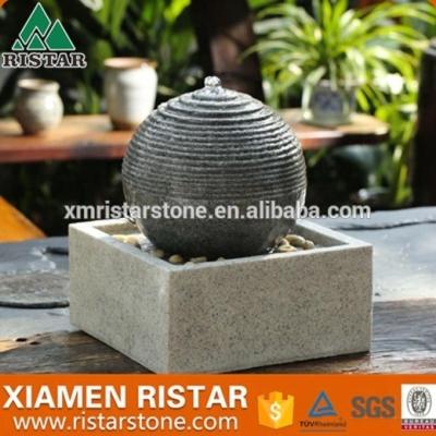 China High Intensity With Light Stone Feel Resin Garden Water Fountain For Home Decoration for sale