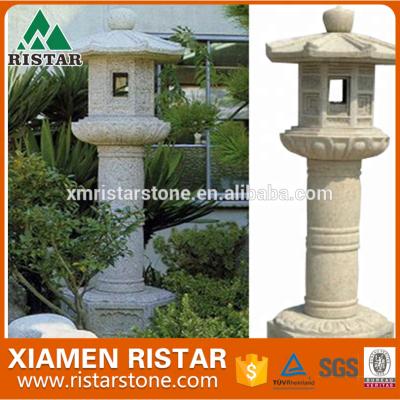 China G603 G623 G654 G682 Granite Stone Japanese Style Garden Stone Lantern for sale