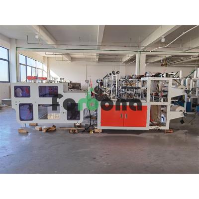 China Food Double Layer PE GLOVES Making Machine for sale