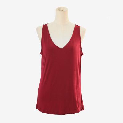 China MOQ 500PCS Antibacterial Wholesale Custom Women Camisole Tank Top for sale