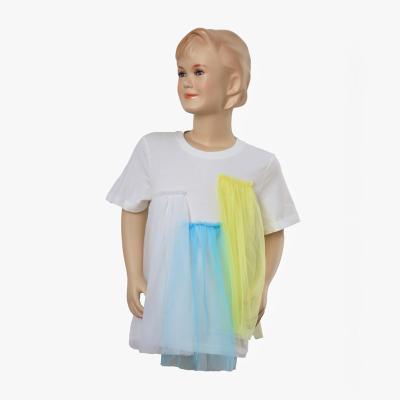 China Various Factory Sale Anti-Shrink MOQ500pcs Manufacturer Girls Short Sleeve Widely Used T-Shirt for sale