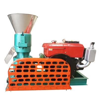 China Making animal feed hot selling product 200kg/H 12HP diesel engine chicken feed pellet machine for sale for sale