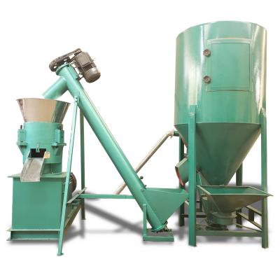 China Animal Feed Production Line Advanced New Product Small Poultry Feed Pellet Production Line / Feed Processing Machine Lines for sale