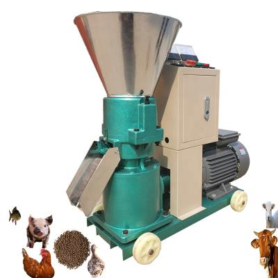 China Make Animal Feed Poultry Livestock Multifunction Animal Pellet Making Machine / Feeder Machines for sale