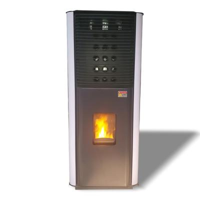 China Contemporary 23Kw Smokeless And Energy Saving Indoor Portable Wood Pellet Stove With Color Customization for sale