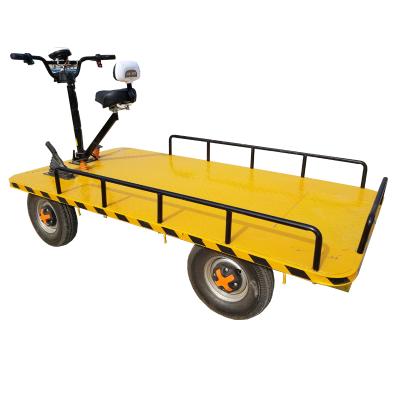 China Cheap And High Loading Freight Transoprt Flat Cart For Supermarket Transportation for sale