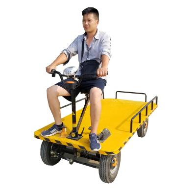 China Transoprt Factory Direct Sales High Loading 1000 Kg Flatbed Freight Trolley For Transshipment Of Goods At The Factory for sale