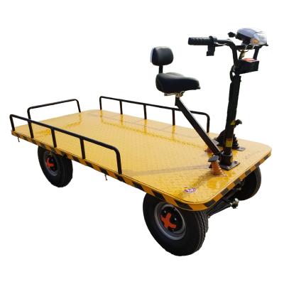 China Transport Cargo Long Battery Life 1000 Kg With Chinese Steel Multifunctional Electric Guardrail Trolley for sale