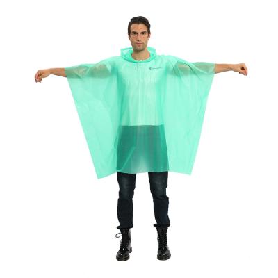 China Free Sample Free Sample PEVA Single Person Raincoats Disposable Eco Friendly Plastic Rain Poncho For Bike for sale