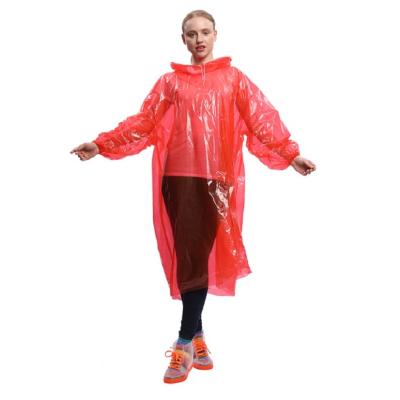 China Single Person Raincoats Custom Disposable Coats Raincoats Raincoats Disposable PE Raincoats PE Raincoats Biodegradable Logo Rain Poncho For Adults Raincoats for sale