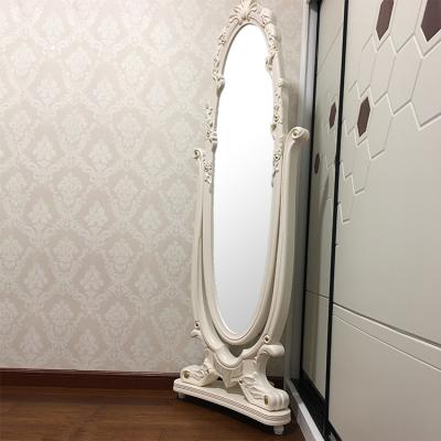 China M1002 Modern Luxury Mirrored Position Mirrored Jewelry Cabinet Home Decorations Magnifying Long Makeup Mirror Desk for sale