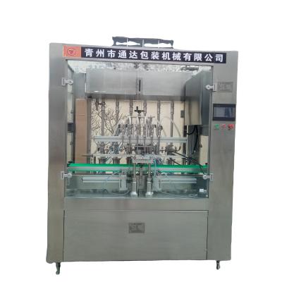 China Food Factory Piston Filling Machine Paste Filling Machine Sauce Straight Filling Machine for sale