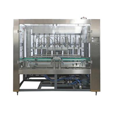 China Food bottle liquid filling machine, edible oil filling and capping machine for sale