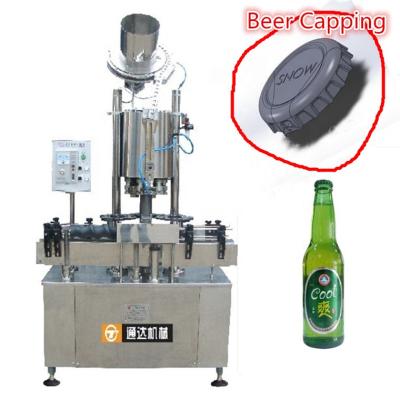 China Automatic Food Crown Caps Small Beer Bottle Capping Machine Bottle Filling And Capping Machine for sale