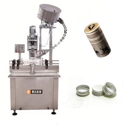 China automatic beverage stelvin capper wine bottle capping machine for sale